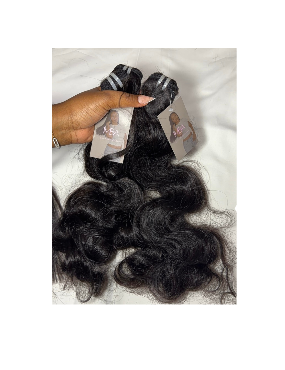 Lot de Virgin Hair Body Wave – Cheveux 100 % Humains (4 paquets)